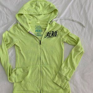 Aero hoodie - size xs  Neon green